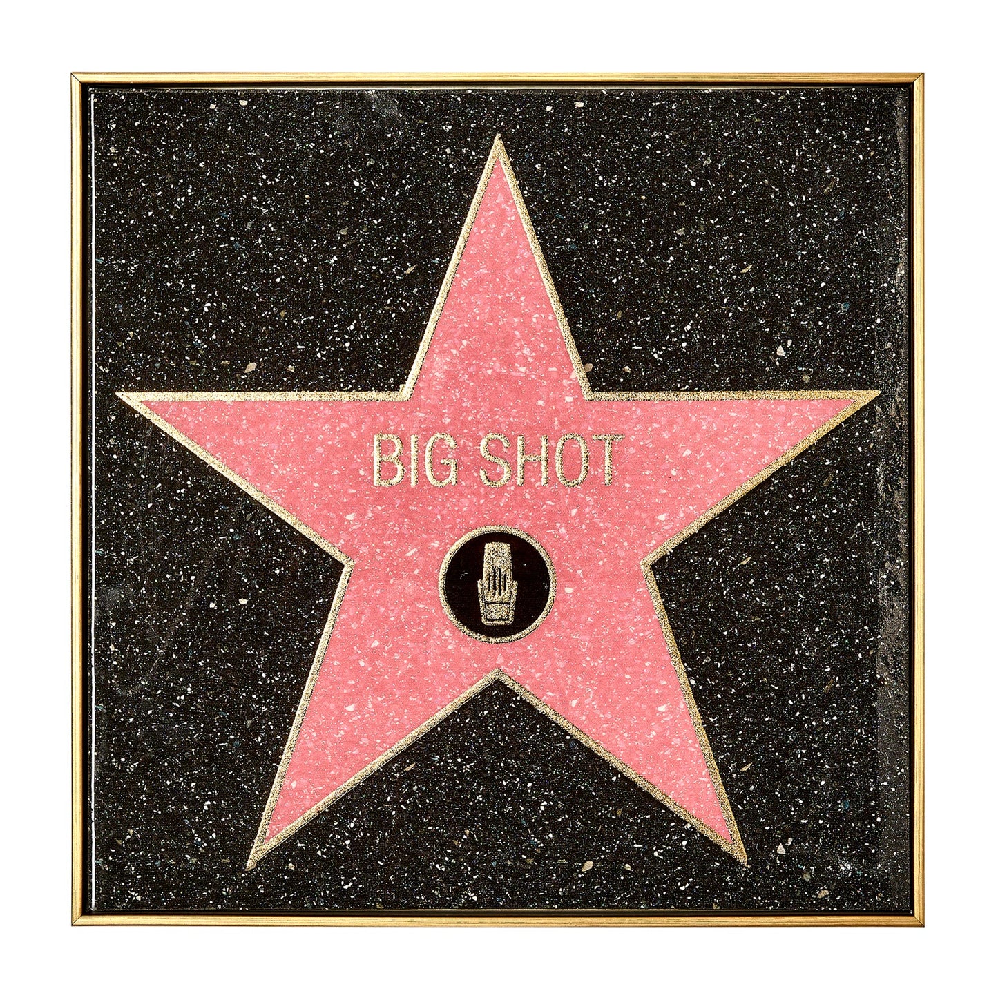 Big Shot Framed Canvas Wall Decor 16" x 16"
