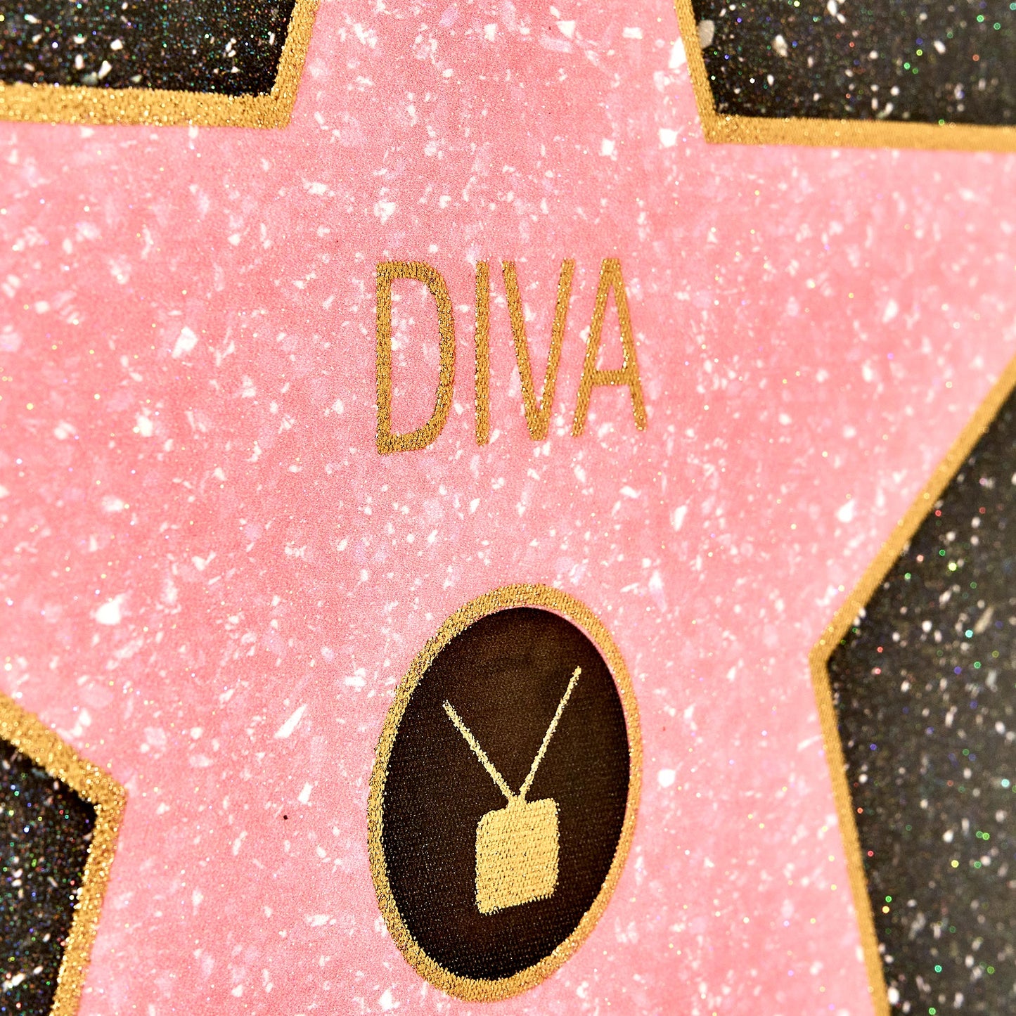 Diva Framed Canvas Wall Decor 16" x 16"