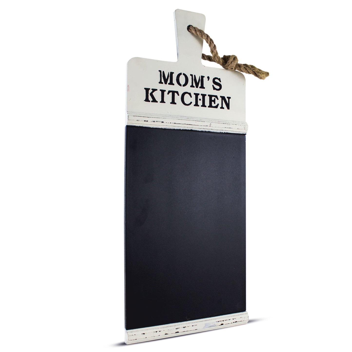 Mom's Kitchen Rustic Farmhouse Chalkboard Wall Message Board