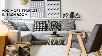 5 Rooms That will Benefit from More Storage Options
