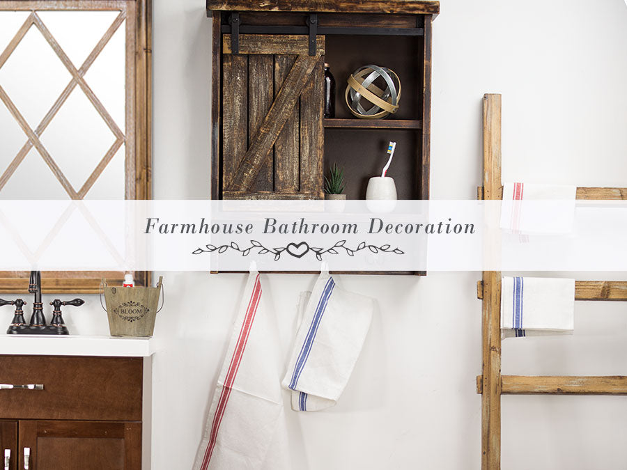 Farmhouse Bathroom Decorating Ideas with Function and Style