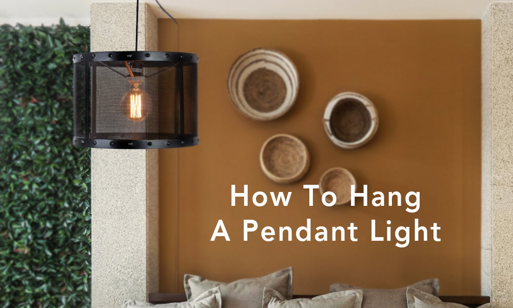 Home Decor DIY: How to hang swag-style pendant lamps