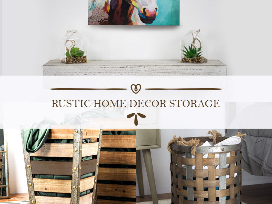 Farmhouse Wooden Crates Storage Solutions