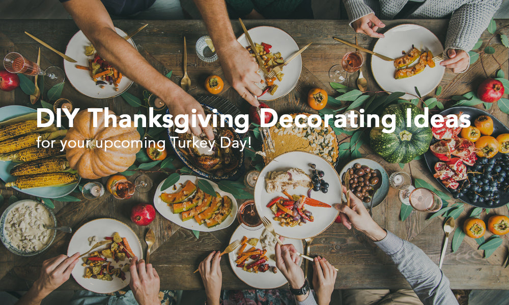 DIY Thanksgiving Decoration Ideas for your Turkey Day!