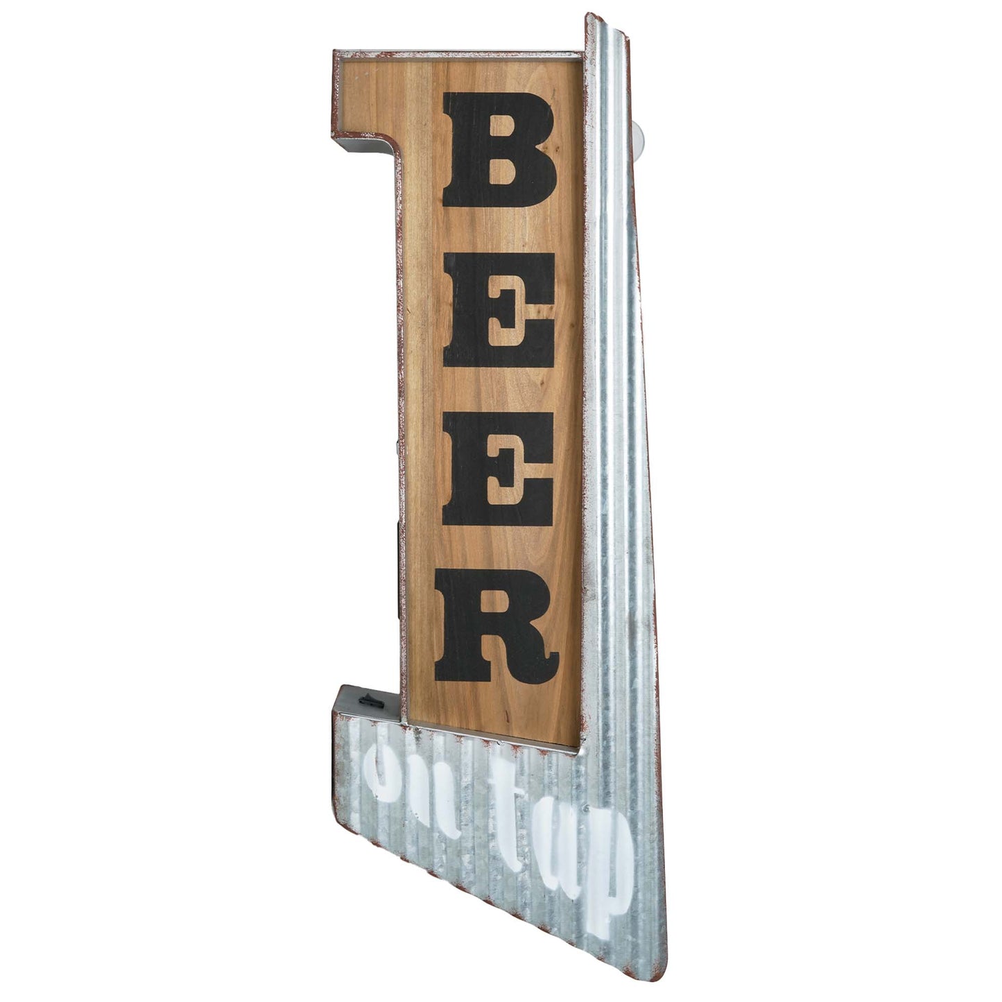 Beer on Tap Vintage LED Marquee Sign Wall Decor