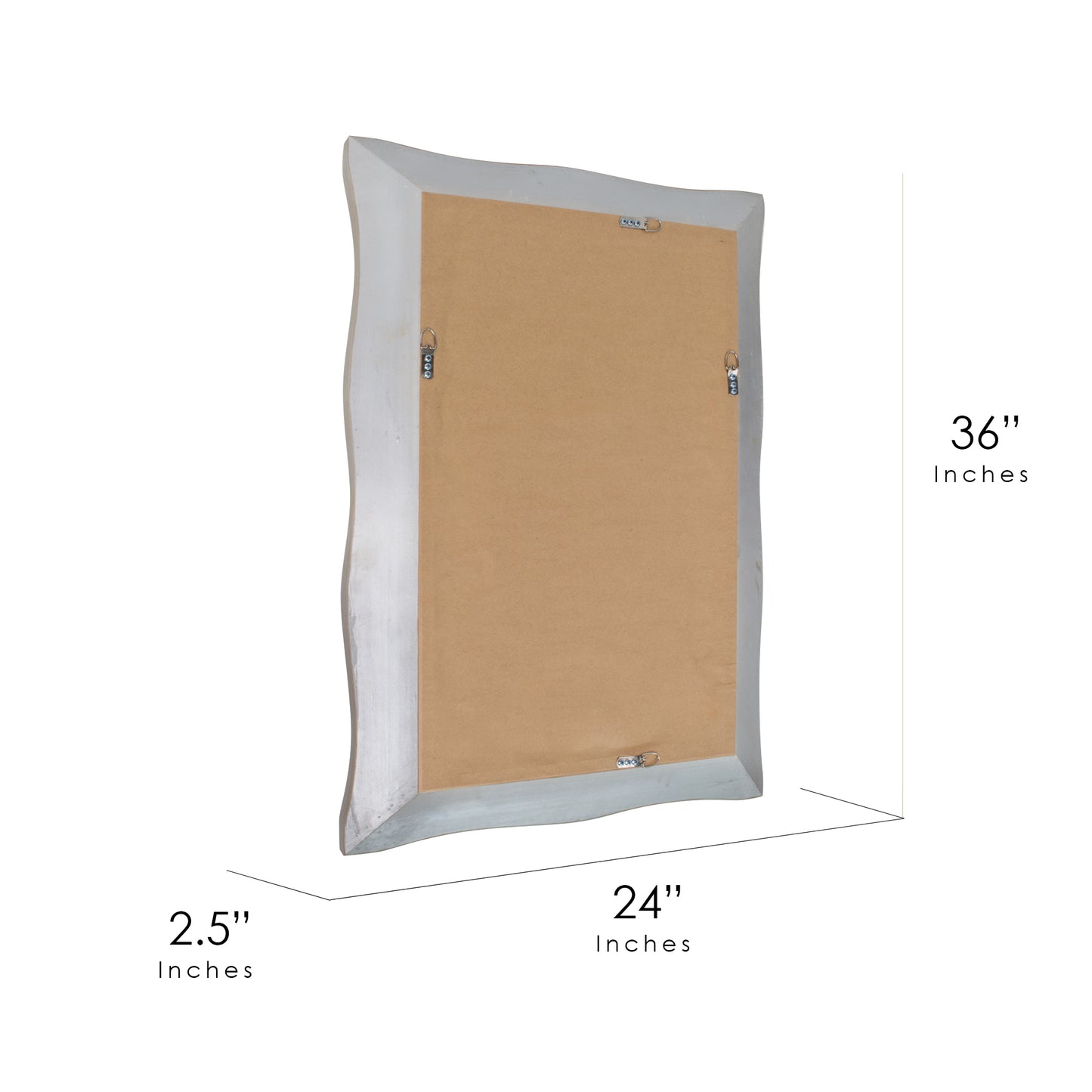Metro Beaded Beveled Glass Vanity Wall Mirror