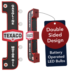 Officially Licensed Vintage Texaco LED Marquee Sign