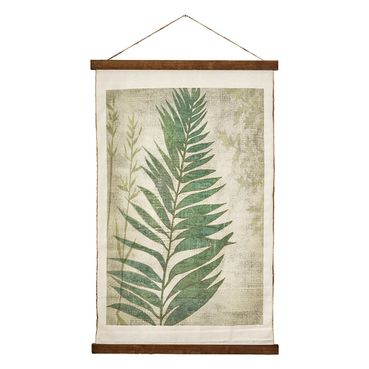 Leaf Scroll Cotton Wall Tapestry