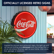 Officially Licensed Coca Cola LED Neon Light Sign (12.5”)