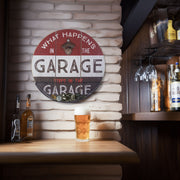 What Happens in the Garage Bottle Opener & Cap Catcher