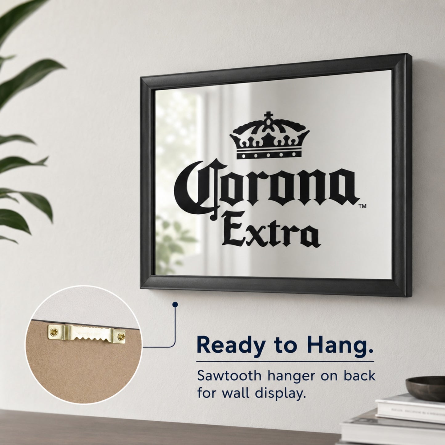 Corona Extra Printed Mirror Black