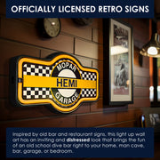 Officially Licensed Chrysler Mopar Hemi Garage LED Neon Light Sign (9.5” x 17.25”)