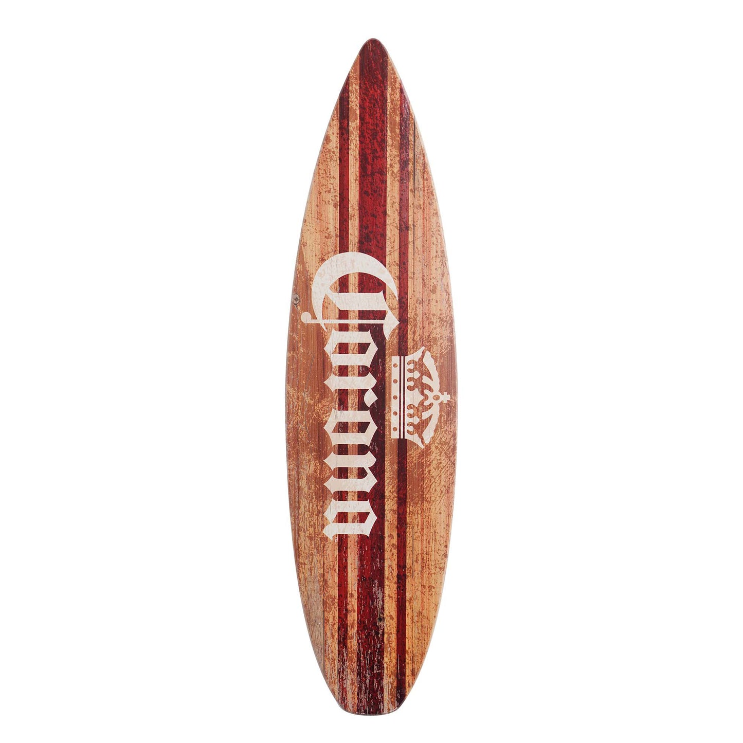 Licensed Corona Brown Tones Surfboard Plaque Wall Sign - 60"x15"