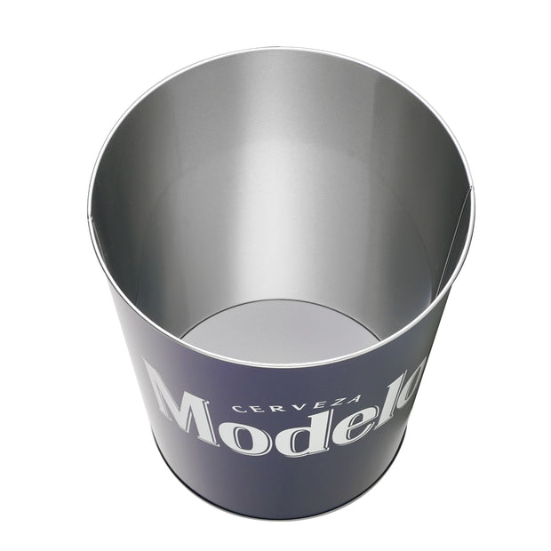 Modelo Decorative Metal Trash Bin Waste Basket - 11.25" x 10.5"