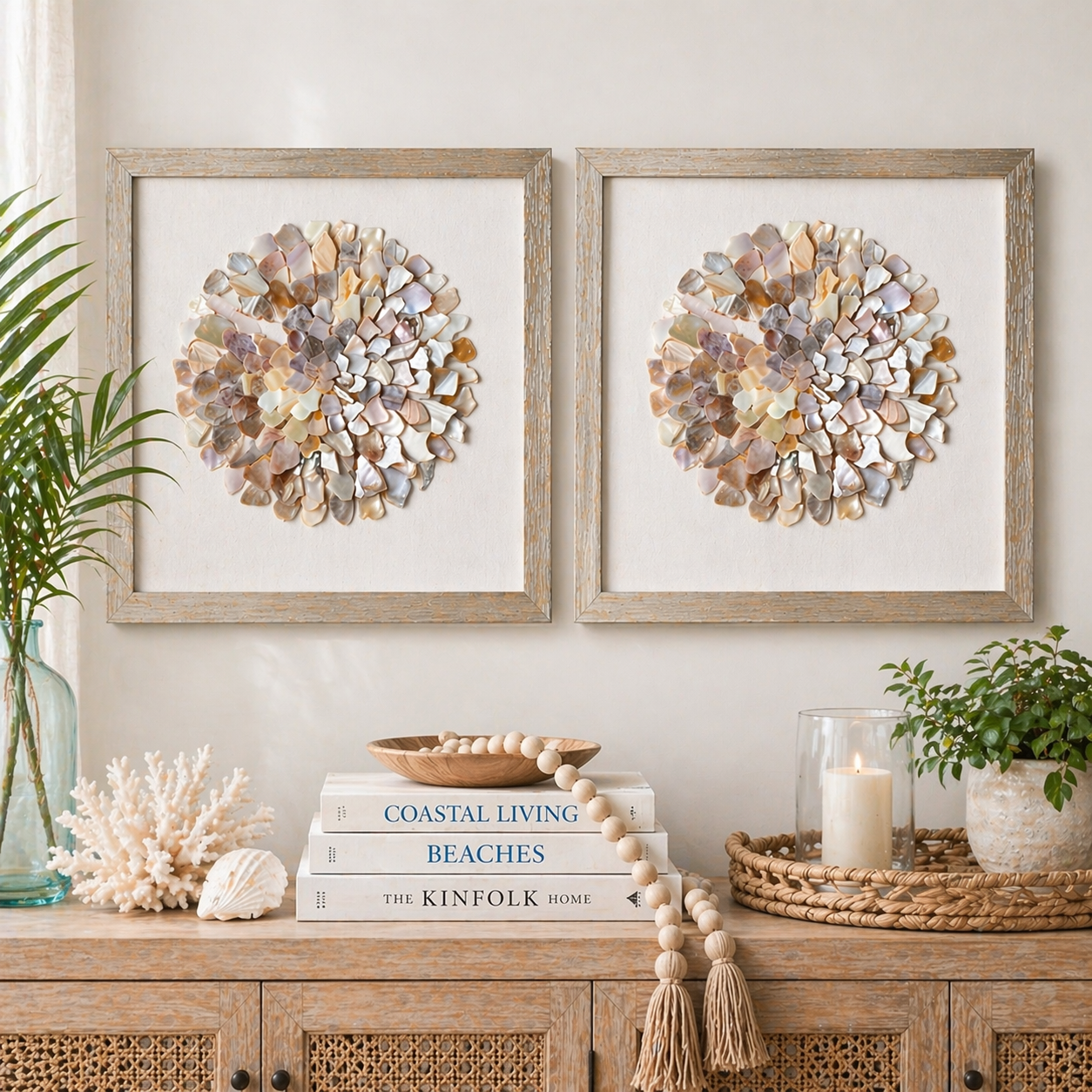 A Shell of a Time Framed - Natural
