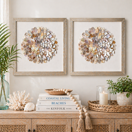 A Shell of a Time Framed - Natural