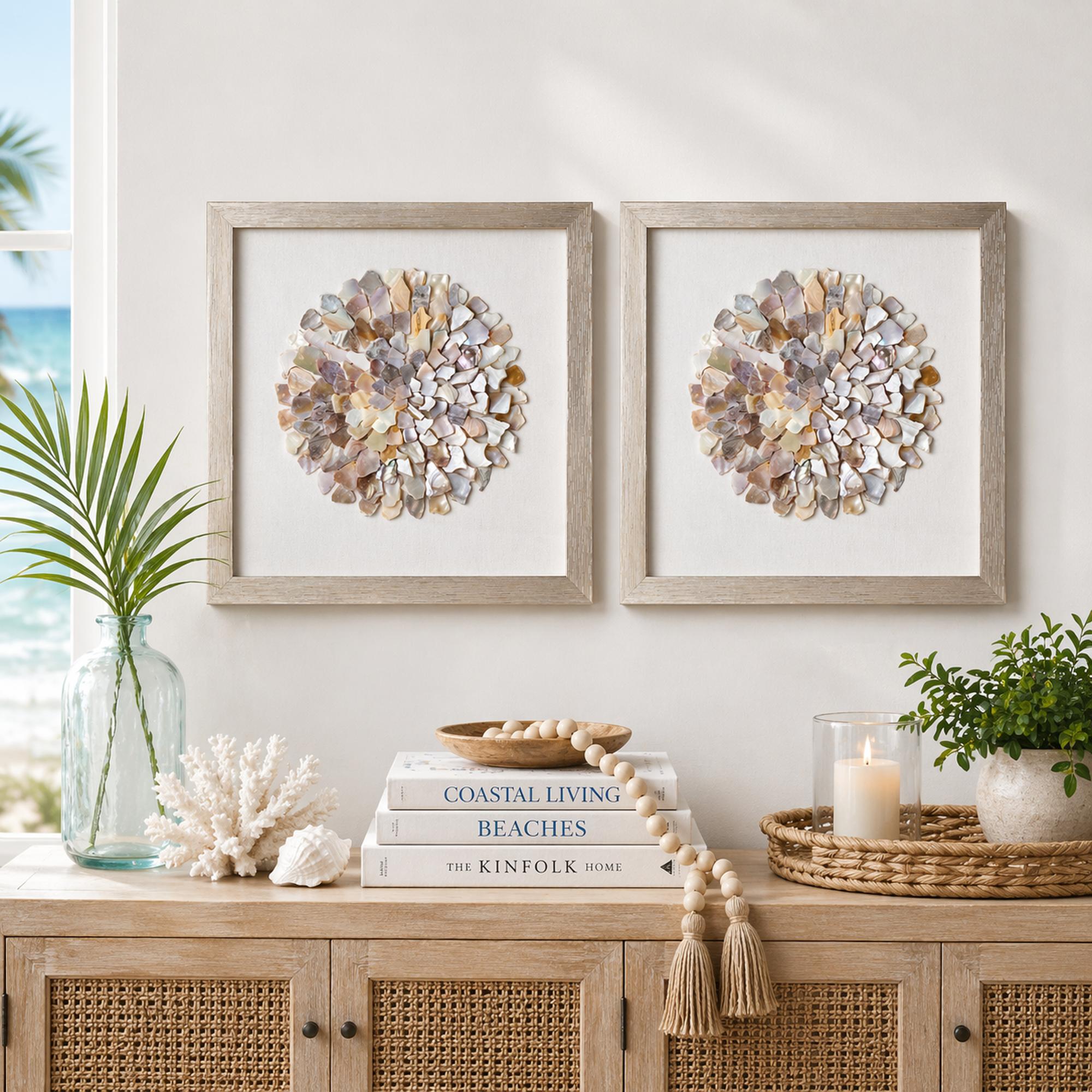 A Shell of a Time Framed - Natural