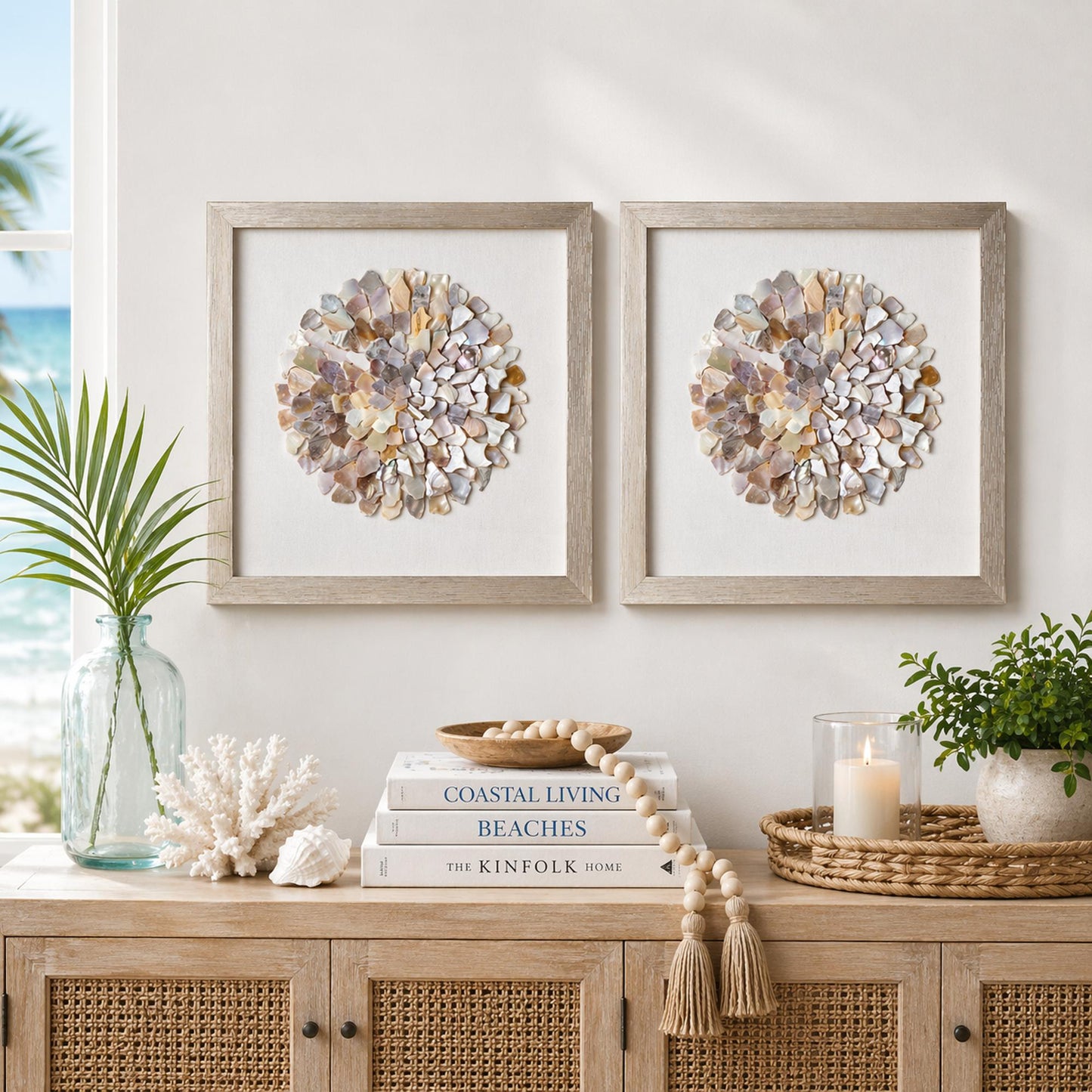 A Shell of a Time Framed - Natural