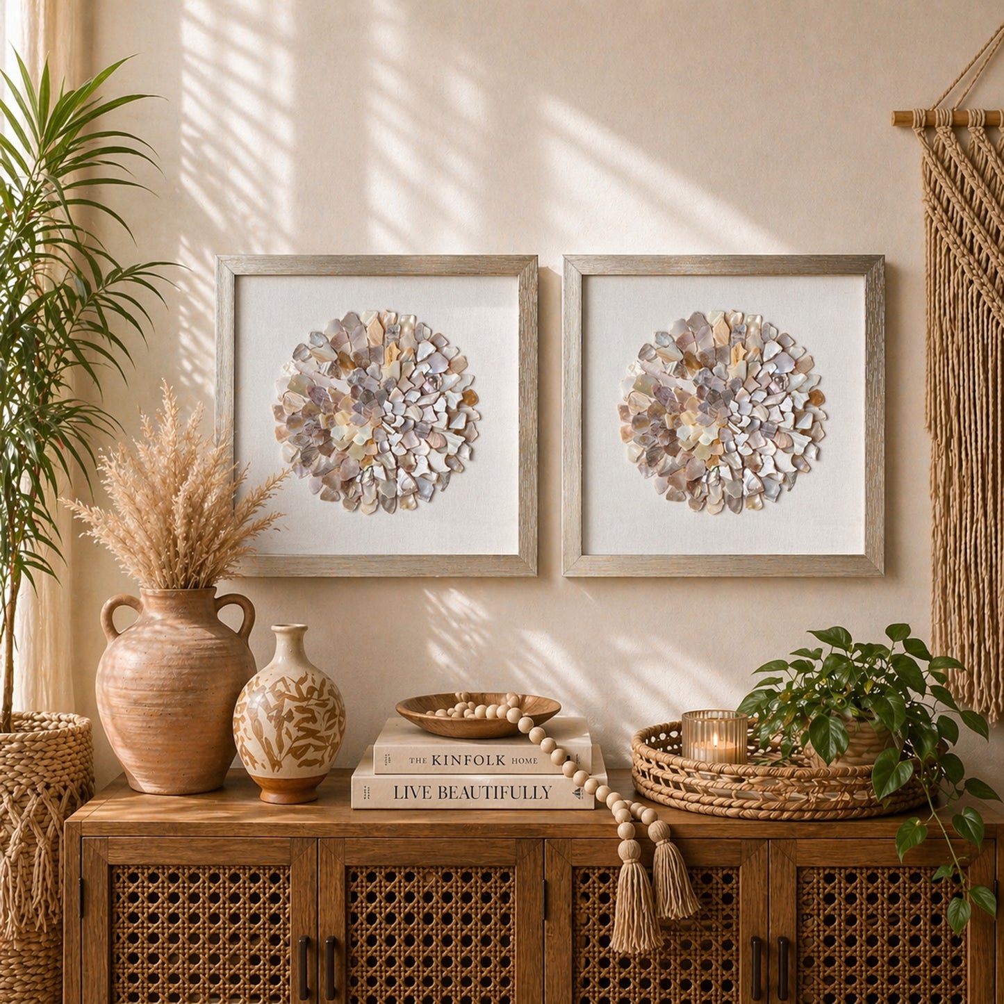 A Shell of a Time Framed - Natural