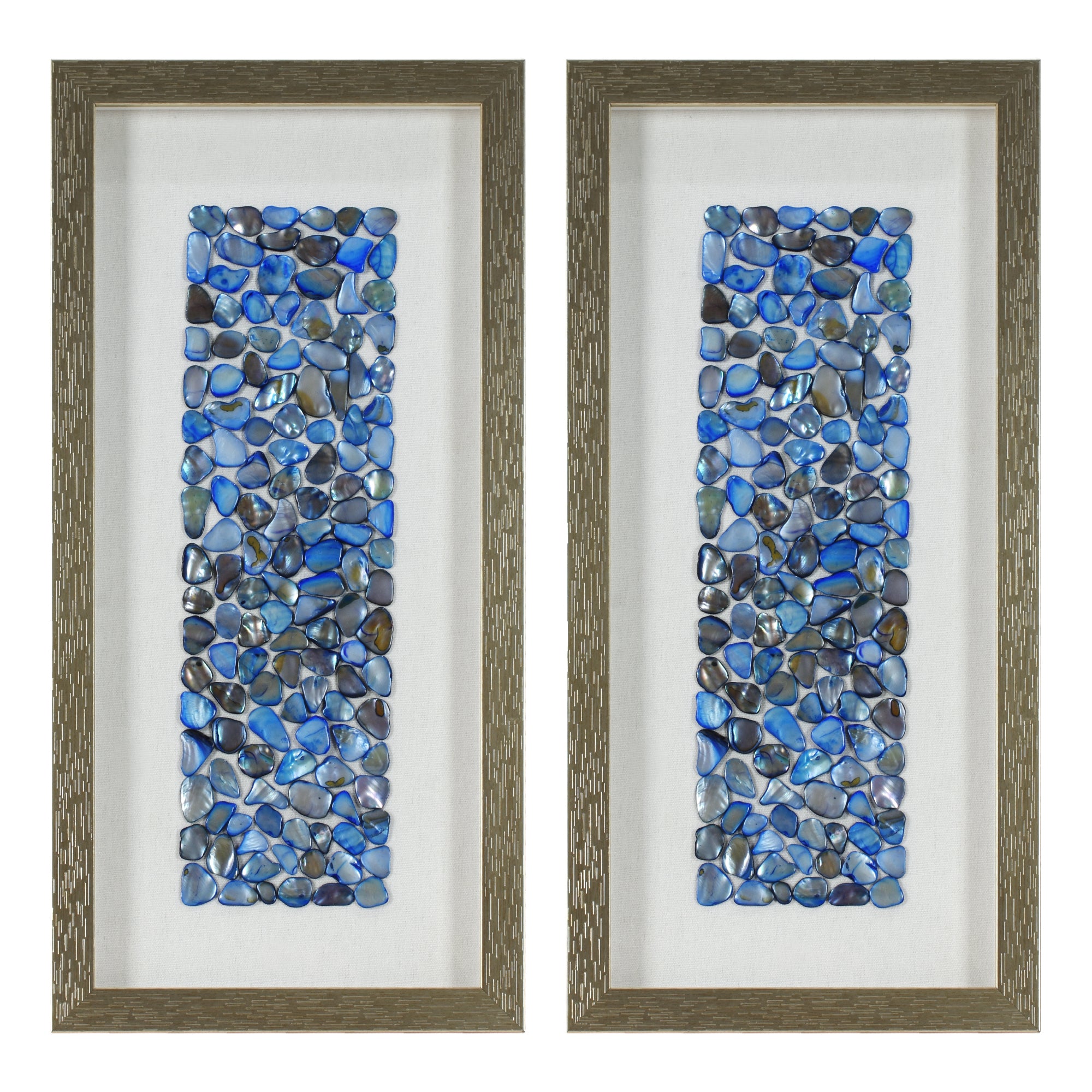 Ocean Blues Framed Wall Decor Set
