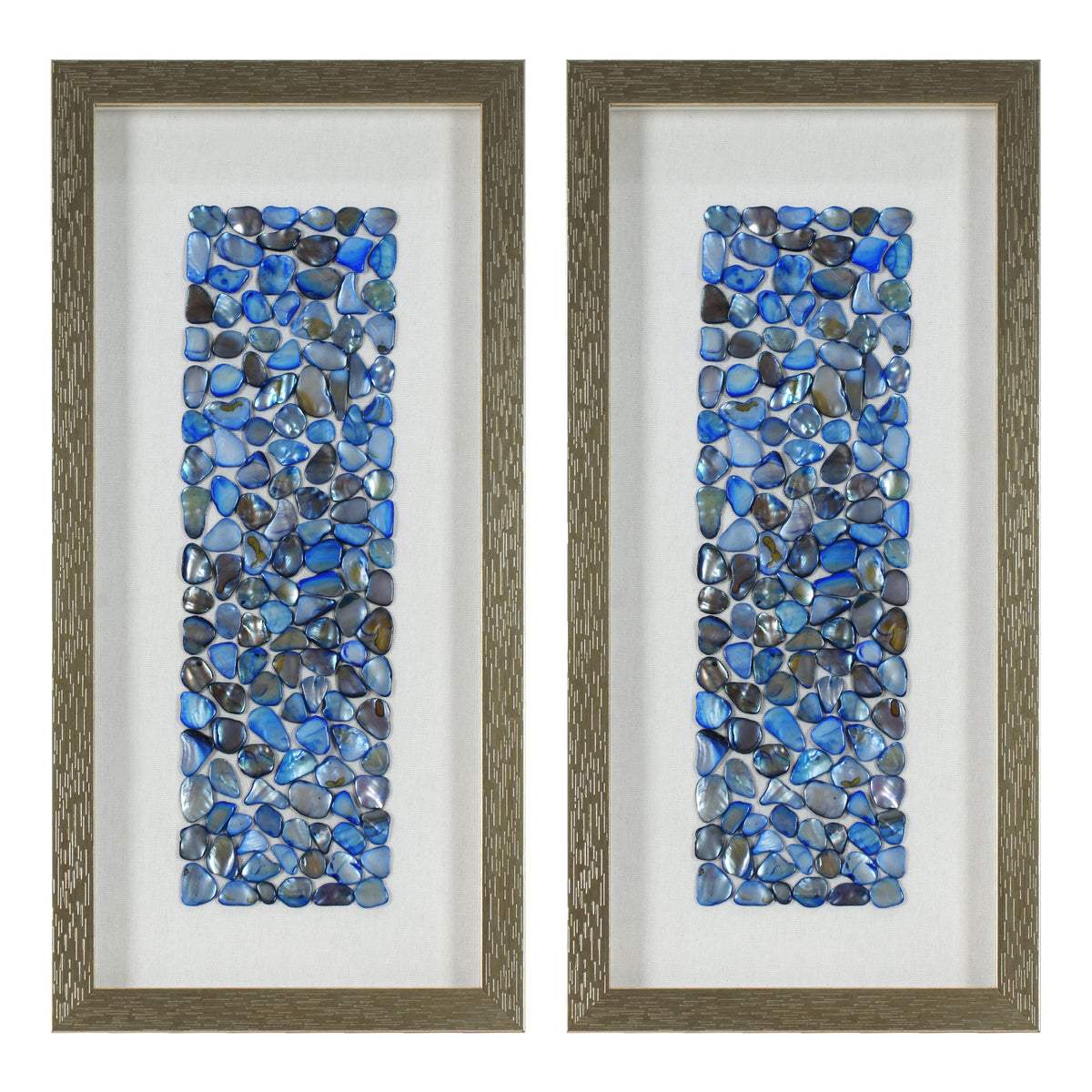 Ocean Blues Framed Wall Decor Set