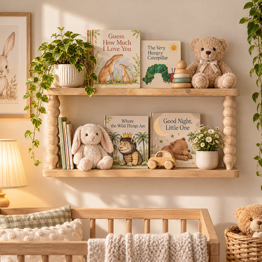 Galleon Wall Shelf-Brown
