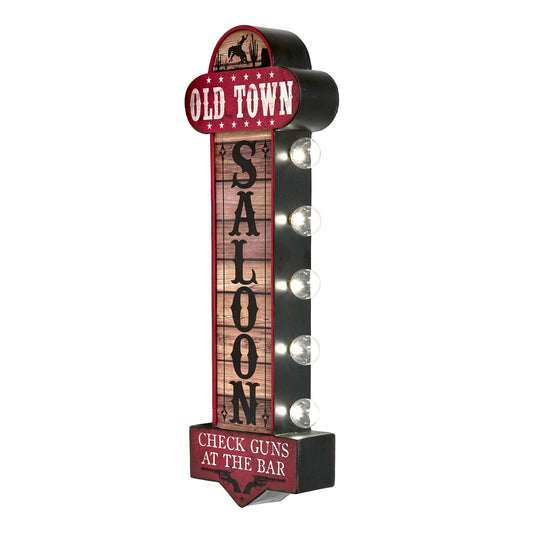 Old Town Metal LED Marquee Sign