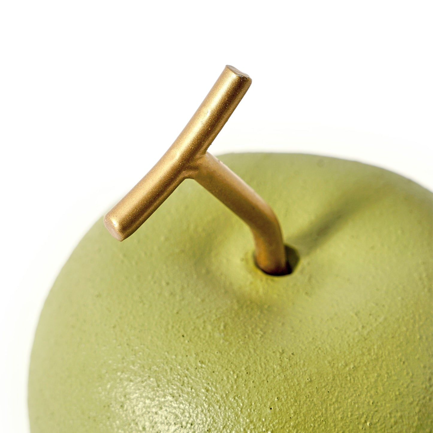 Resin Apple And Pear Fruit Tabletop Decor, Set Of 2