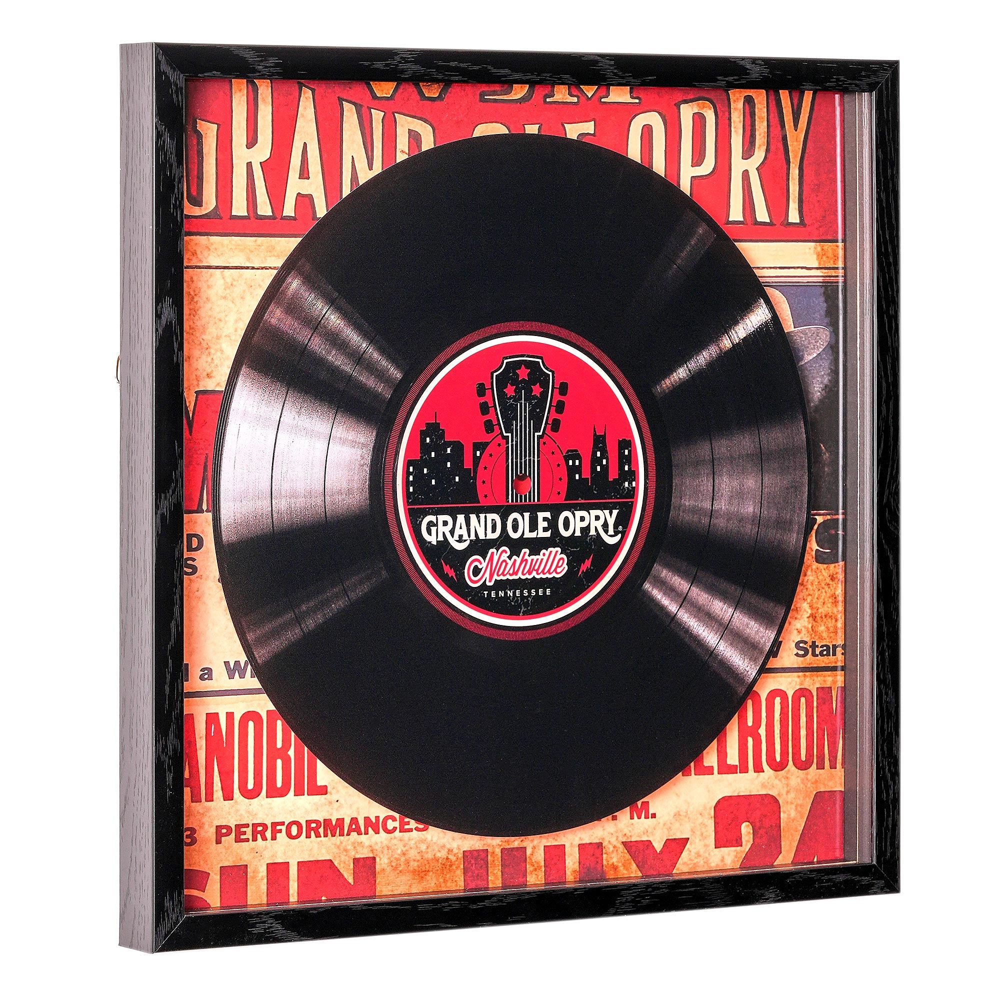 Grand Ole Opry Poster Vinyl Record Frame 14