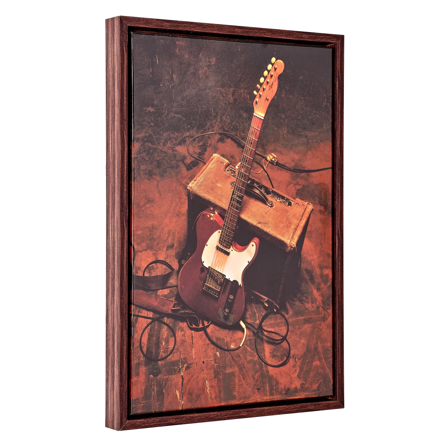 Grand Ole Opry Lacquer Guitar Canvas in an L Frame