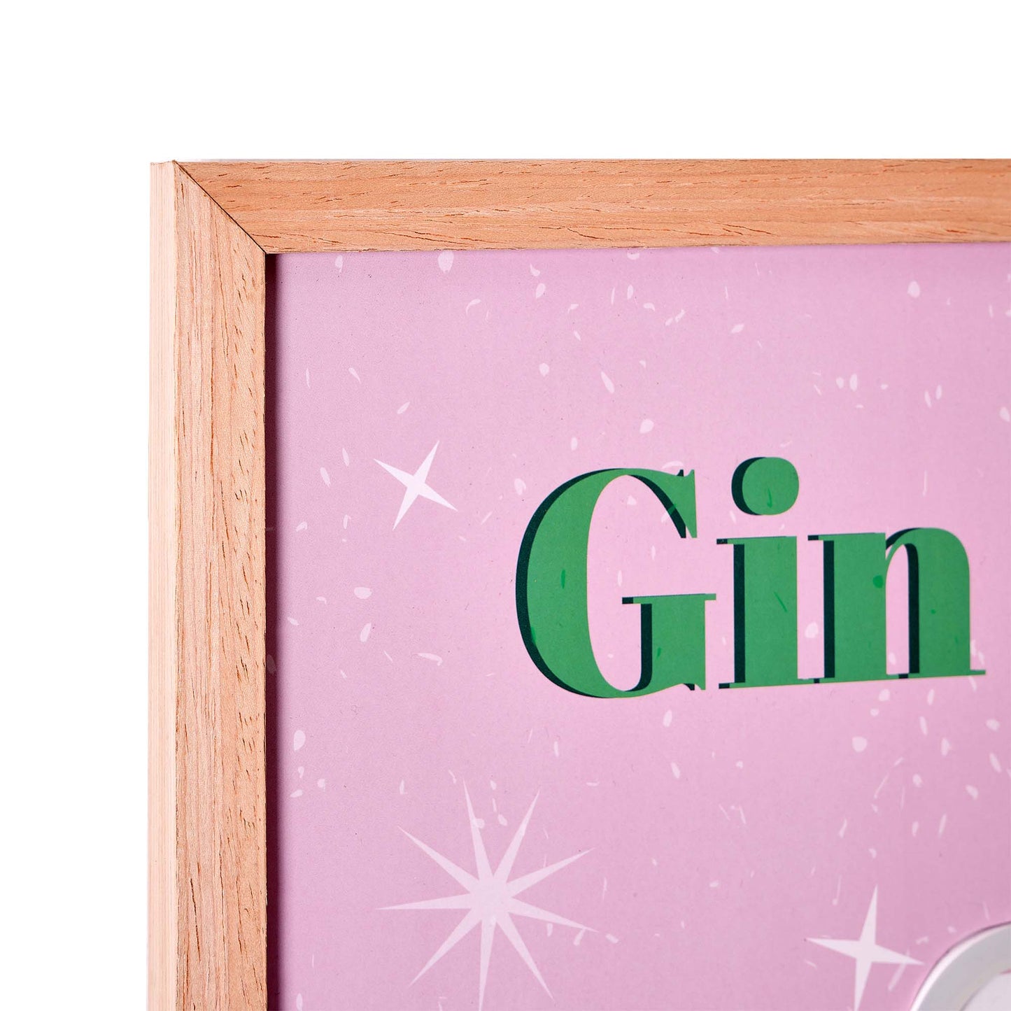 Tipsy Gin & Tonic Framed LED Lavender Dreams Wall Decor