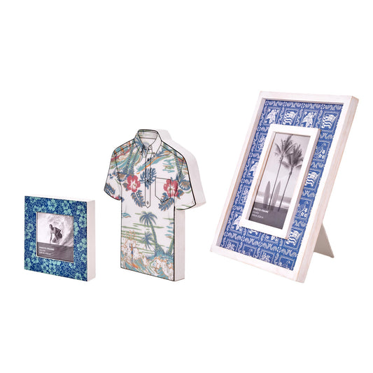 Reyn Spooner Lahaina Sailor, Biscus Bounty, Kaimana Beach Table Top Decor Bundle