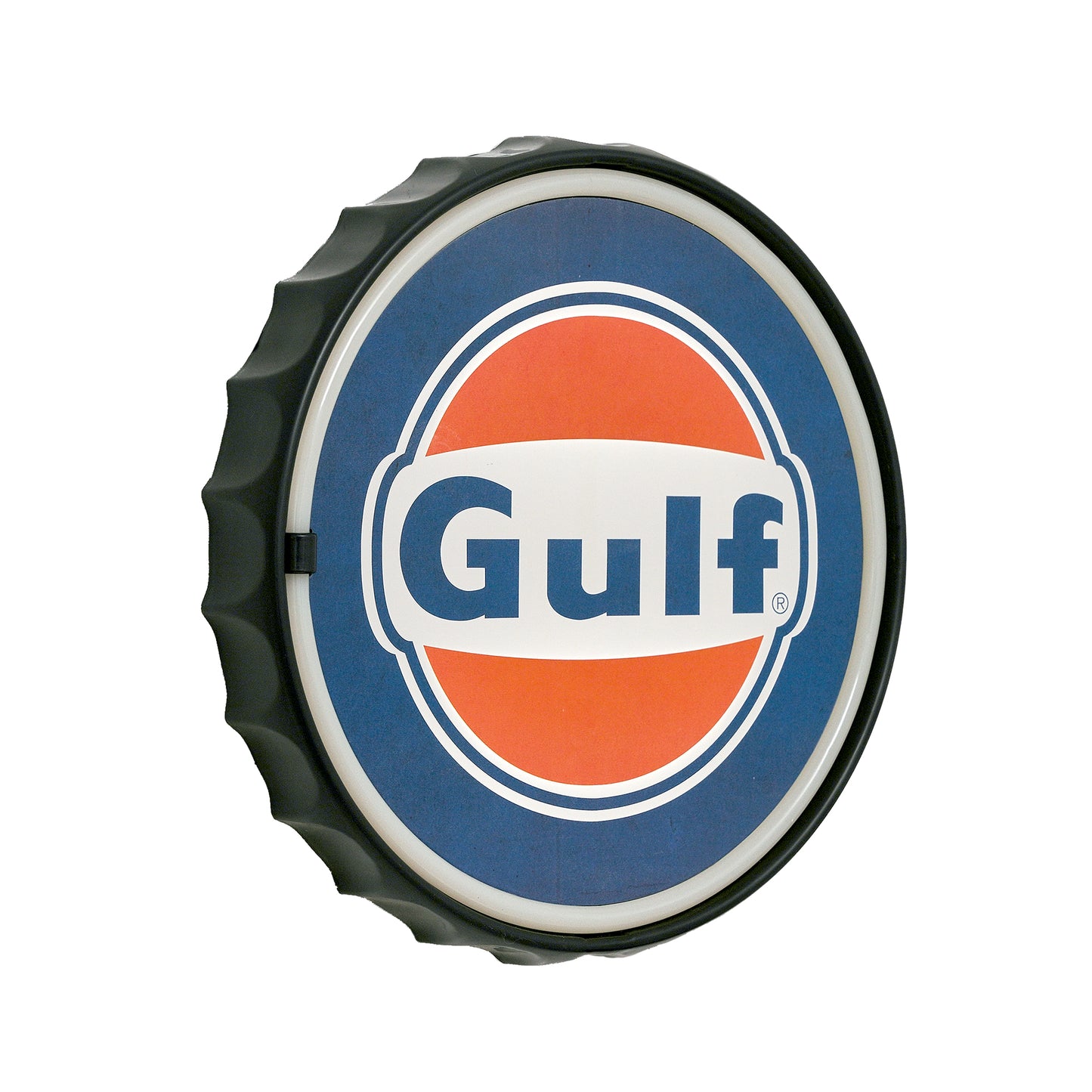 Gulf Round Neon Rope Bar Sign - 12"