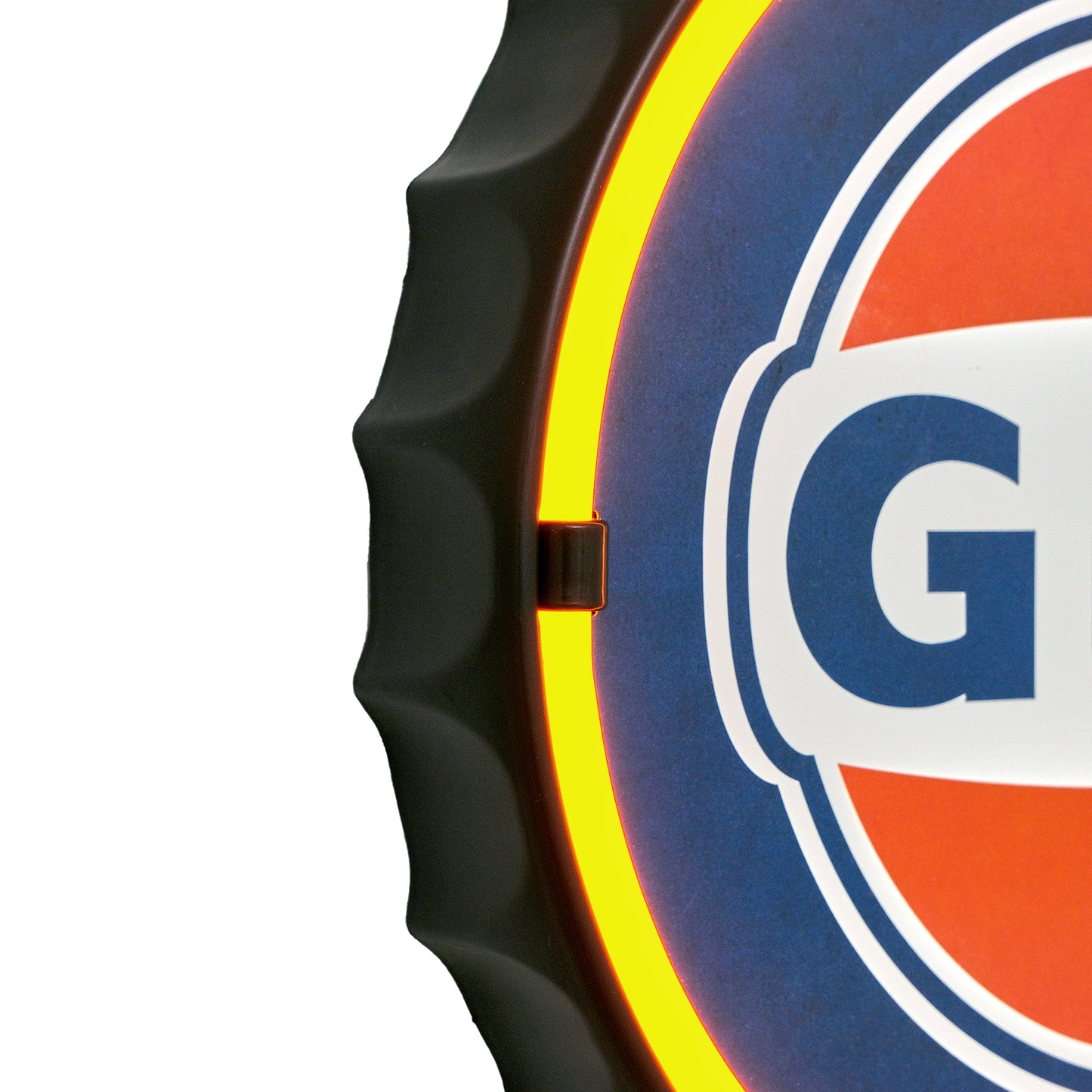 Gulf Round Neon Rope Bar Sign - 12"