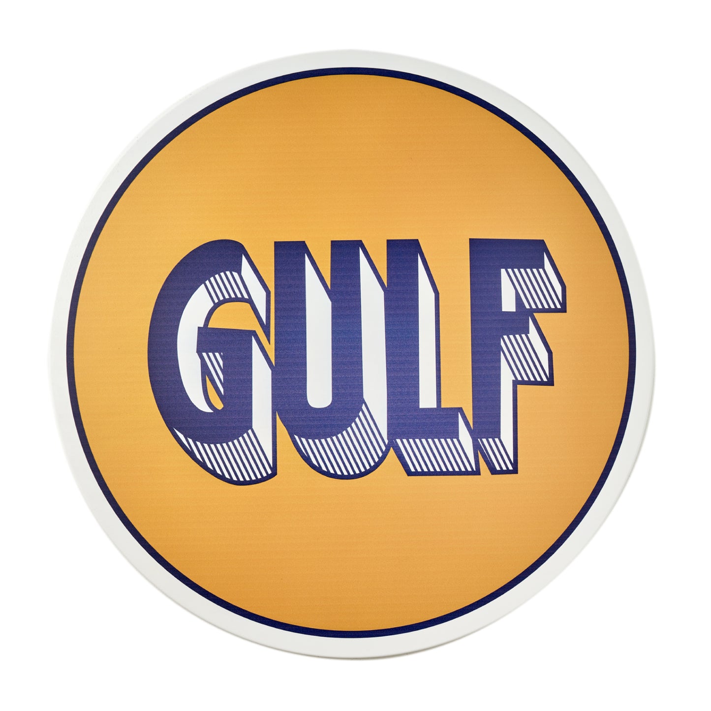 Gulf Oil Metal Sign 30" - Vintage Wall Art Classic Home Decor