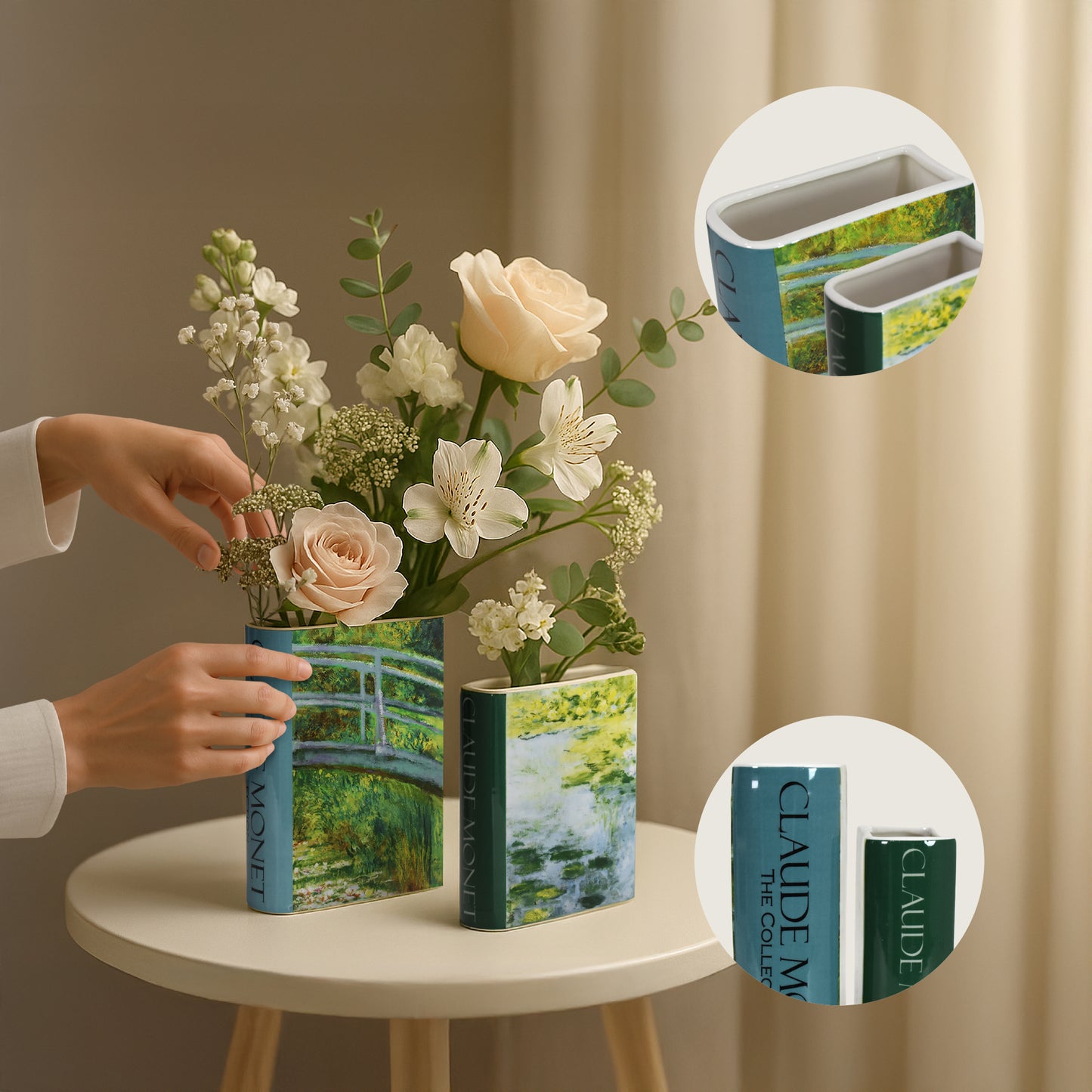 Claude Monet "The Water Lily Pond: Green Harmony" Tabletop Decor
