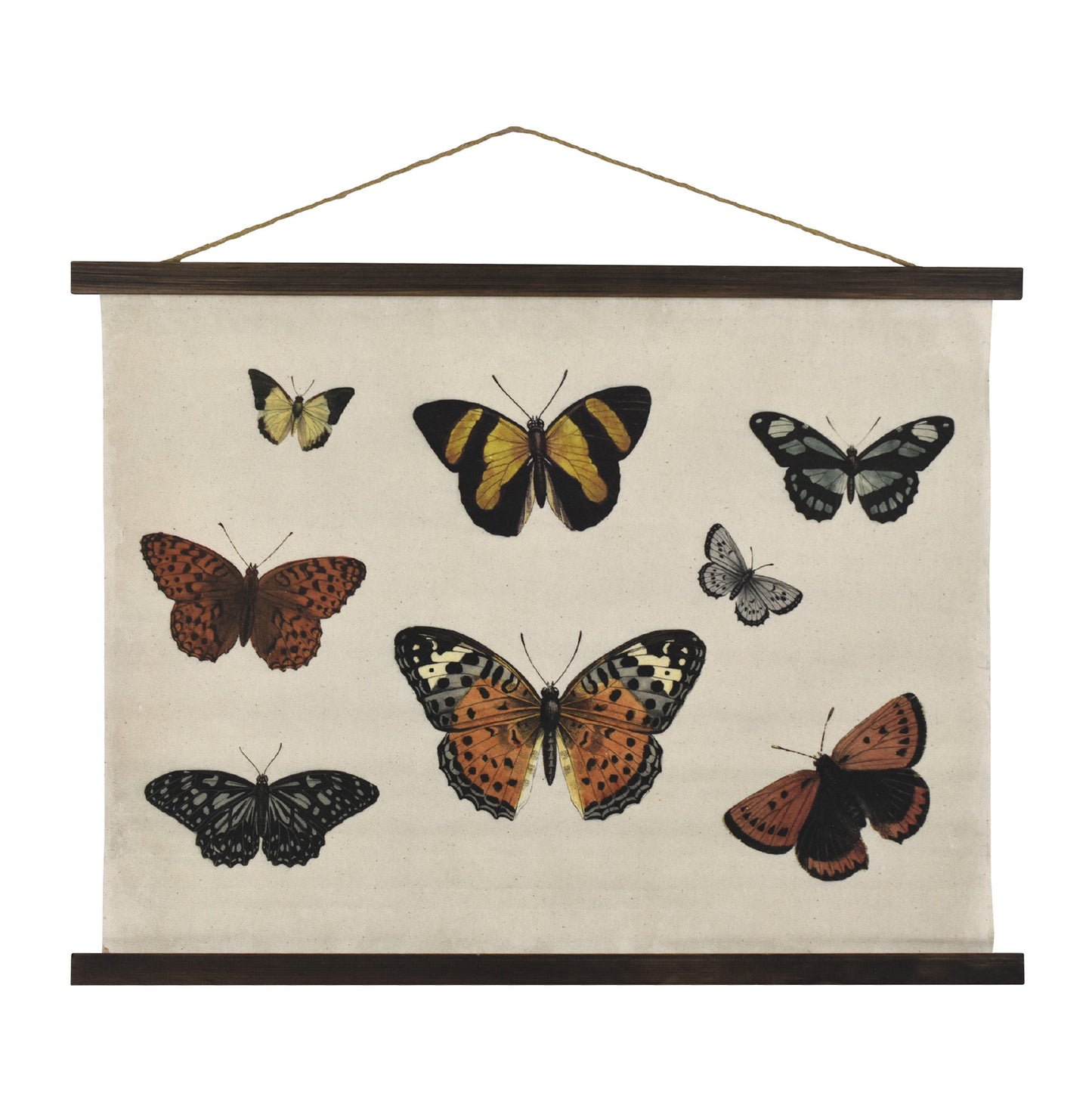 Butterflies Collage Tapestry Wall Art by Heather Myers