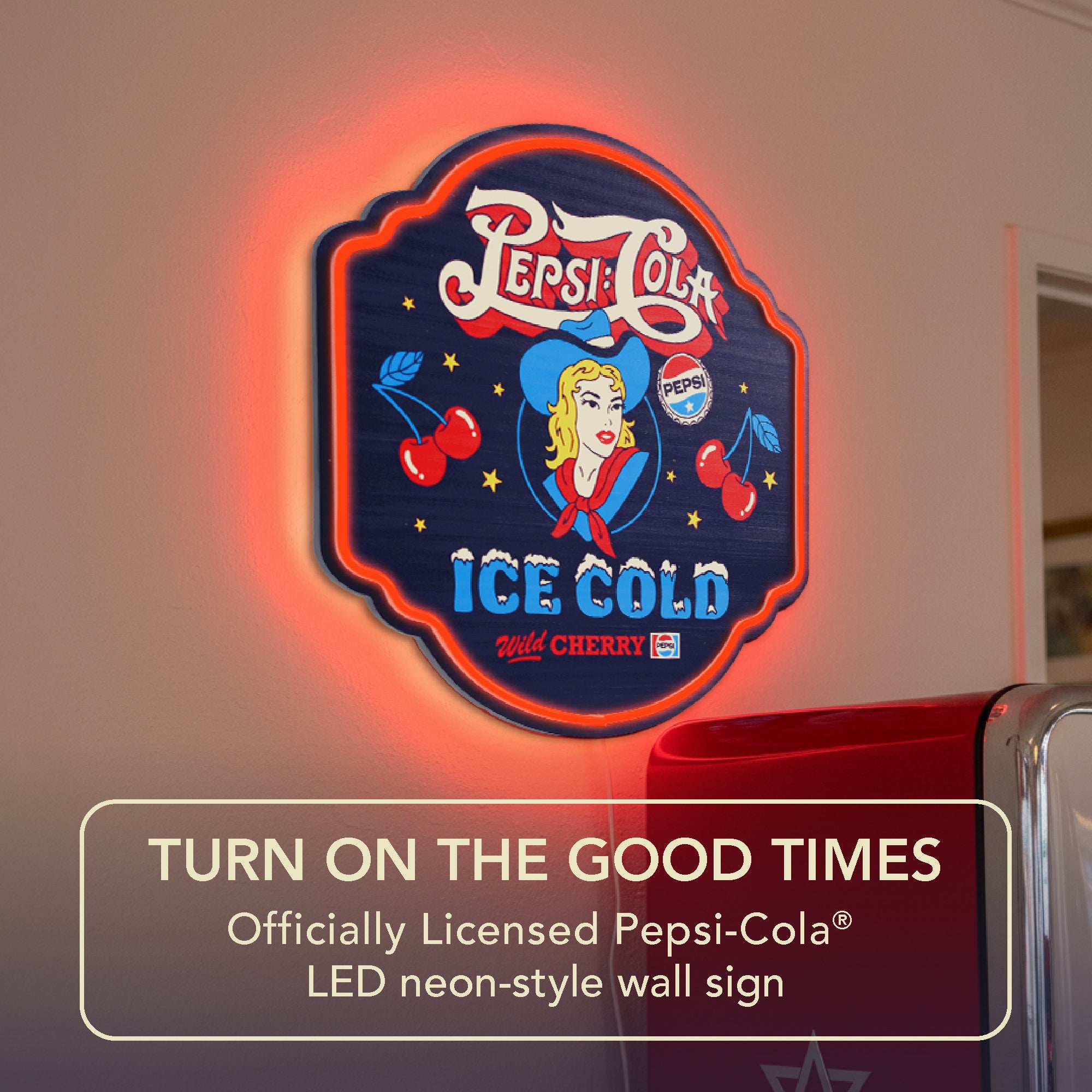 PEPSI-COLA レトロディスプレイ Pepsi Cola Ice Cold 16