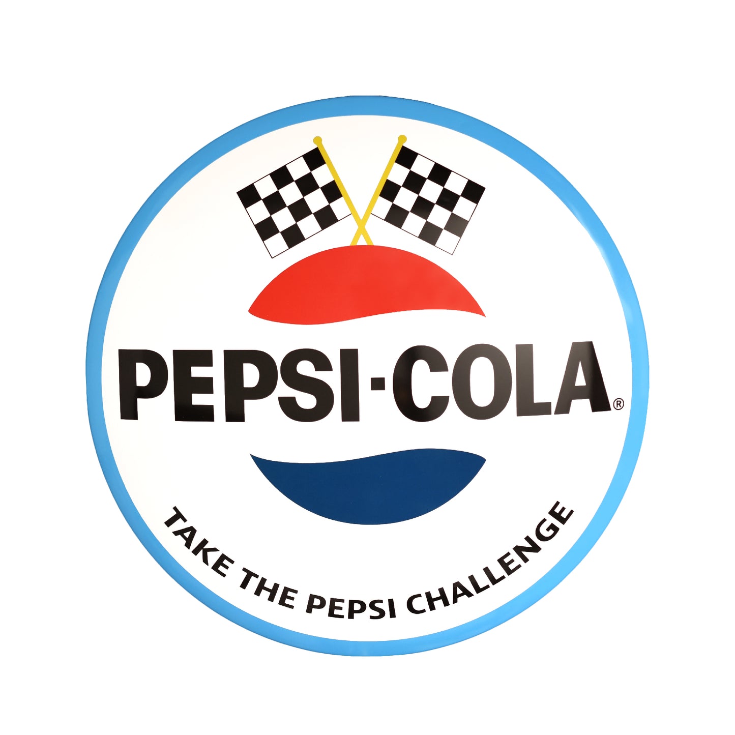 Pepsi Logo Dome Metal Wall Art Sign 15 Inch Classic Soda Decor