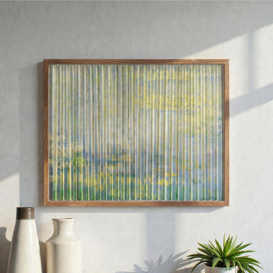 Framed Wall Art Double-Sided Van Gogh Monet Decor
