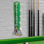 Vintage Billiards LED Marquee Sign Wall Decor (25” x 7”)