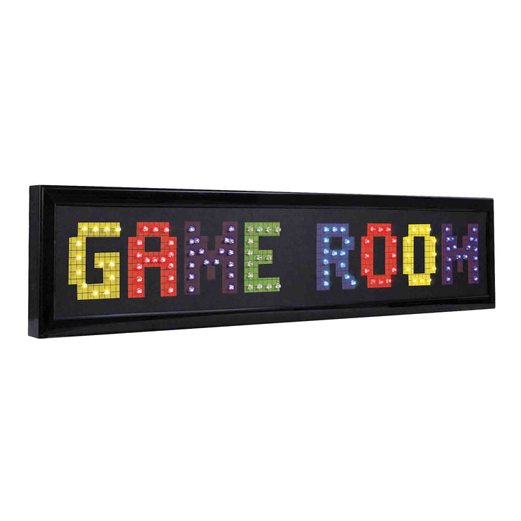 Game Room Framed LED Sign