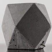 Industrial Concrete 9" Hexagon Cement Table Lamp