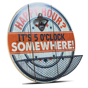 Happy Hour It's 5 O'Clock Somewhere Bottle Opener & Cap Catcher