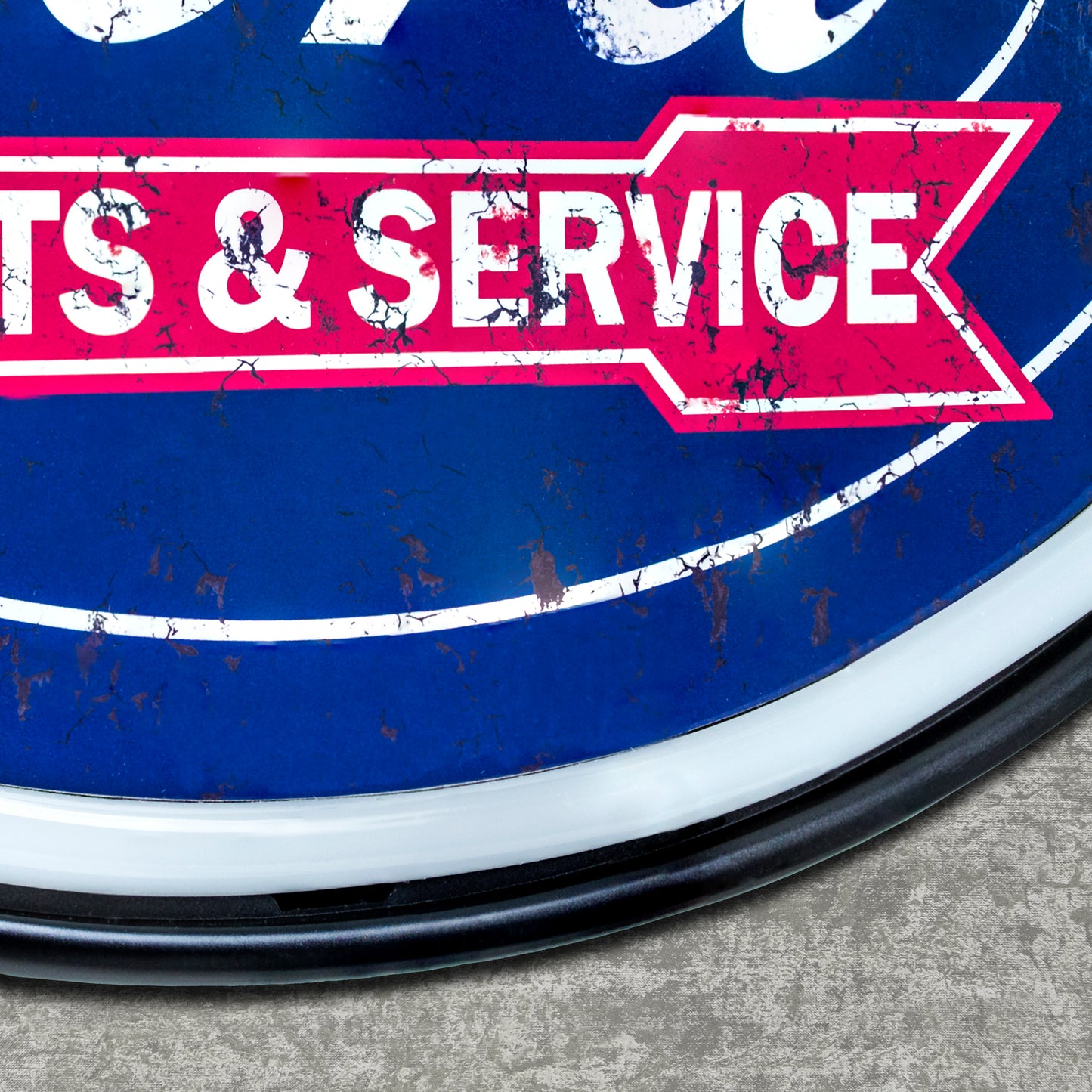 Officially Licensed Genuine Ford Parts & Service LED Neon Light Sign Wall Decor (10.25" x 16.25")