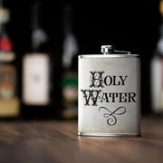 Holy Water Stainless Steel 8 oz Liquor Flask