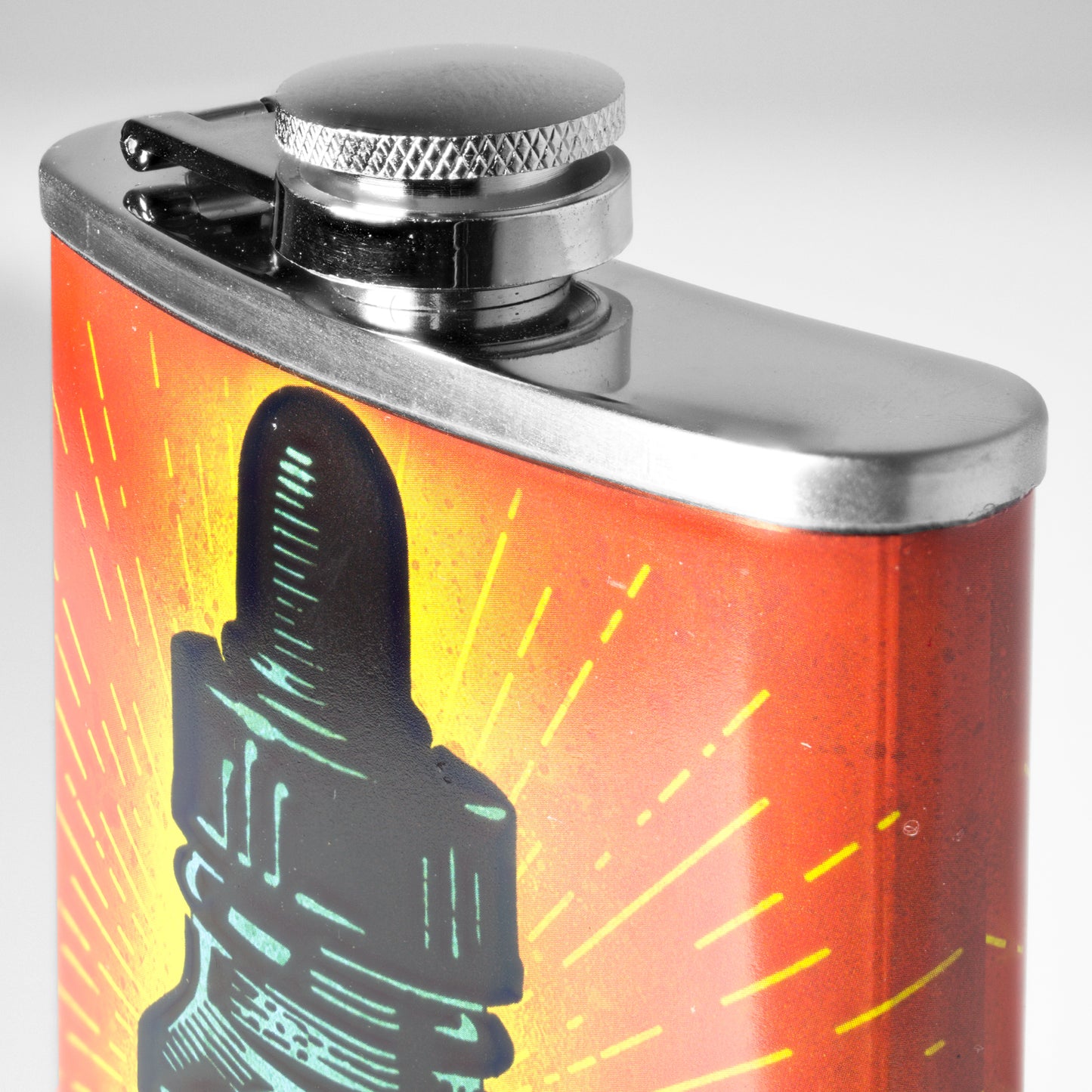 Love Potion No. 9 Stainless Steel 8 oz Liquor Flask