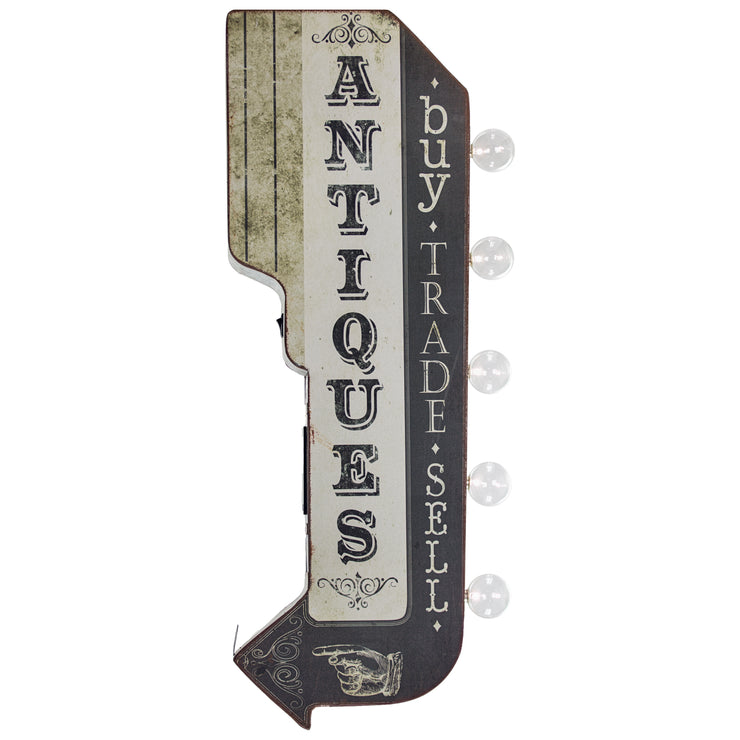Antiques Buy Trade Sell Vintage LED Marquee Arrow Sign