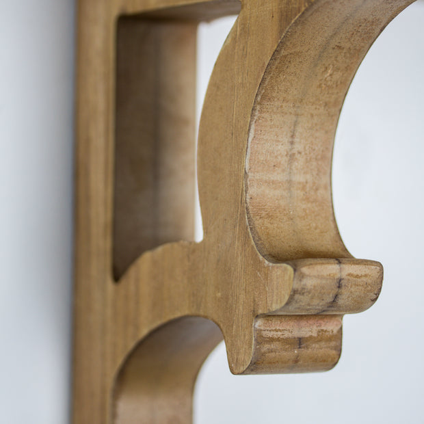 Wood Corbels Shelf Brackets (Set of 2)