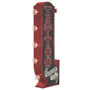 Tattoo Parlor Vintage LED Marquee Arrow Sign